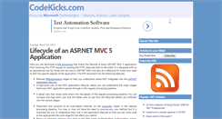 Desktop Screenshot of codekicks.com