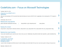Tablet Screenshot of codekicks.com